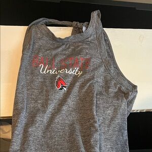 Ball State University Gray Women's Top